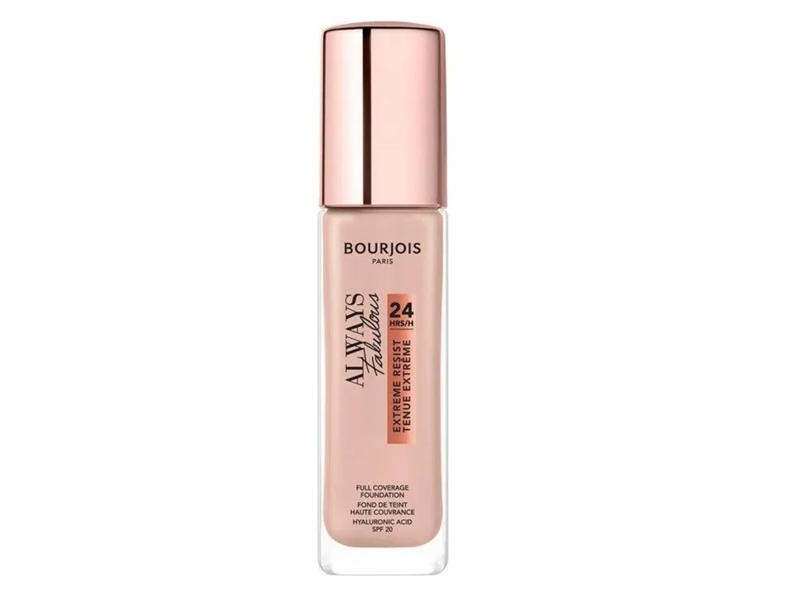 Bourjois Always fabulous 24hrs foundation SPF20 - No. 300 Rose Sand Bourjois Always fabulous 24hrs foundation SPF20 - No. 300 Rose Sand